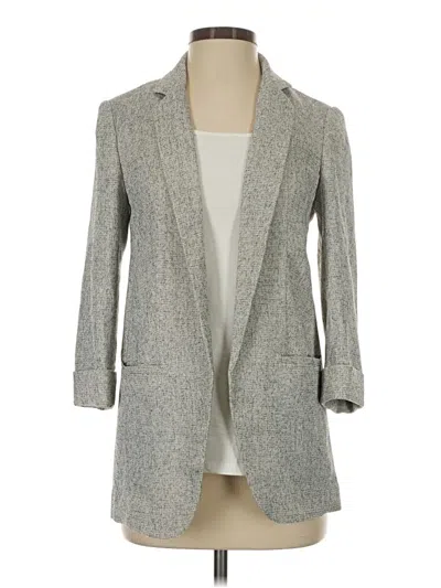 Pre-owned Express Outlet Coat In Gray
