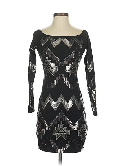 Pre-owned Express Outlet Cocktail Dress In Black