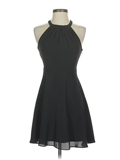 Pre-owned Express Outlet Cocktail Dress In Black