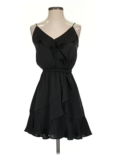 Pre-owned Express Outlet Cocktail Dress In Black