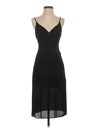 Pre-owned Express Outlet Cocktail Dress In Black