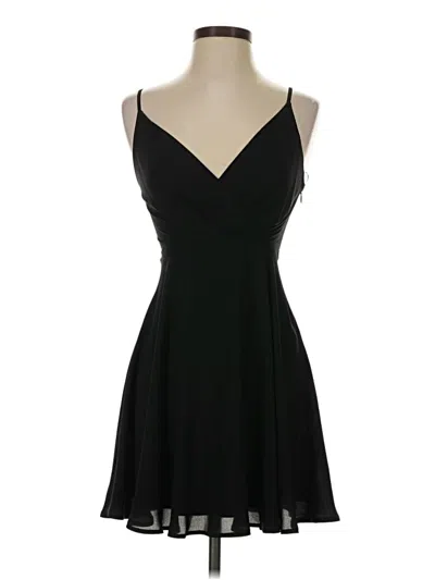 Pre-owned Express Outlet Cocktail Dress In Black
