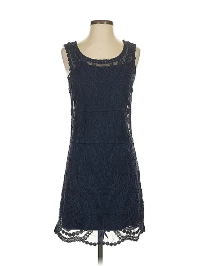 Pre-owned Express Outlet Cocktail Dress In Blue