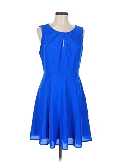 Pre-owned Express Outlet Cocktail Dress In Blue