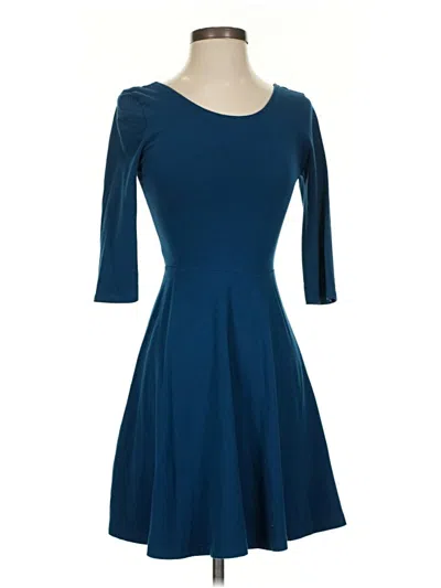 Pre-owned Express Outlet Cocktail Dress In Blue