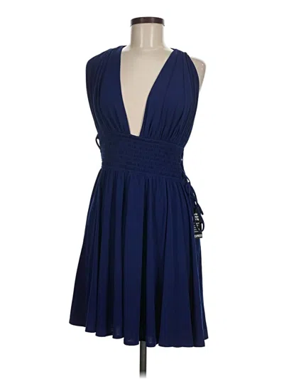 Pre-owned Express Outlet Cocktail Dress In Blue
