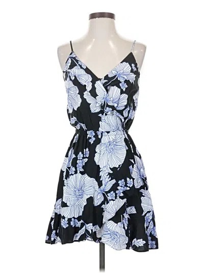 Pre-owned Express Outlet Cocktail Dress In Blue