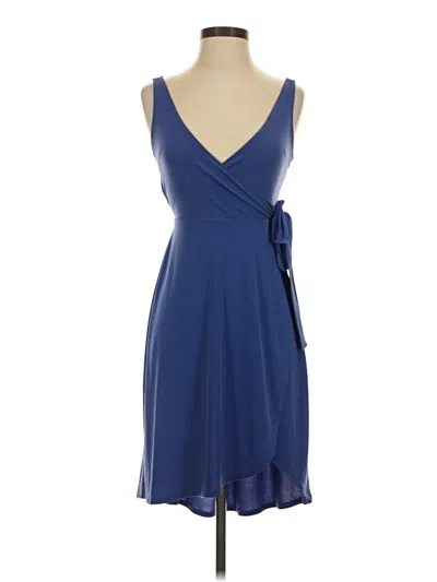 Pre-owned Express Outlet Cocktail Dress In Blue
