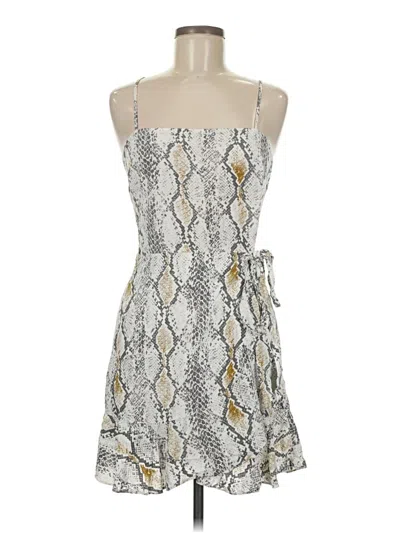Pre-owned Express Outlet Cocktail Dress In Gray