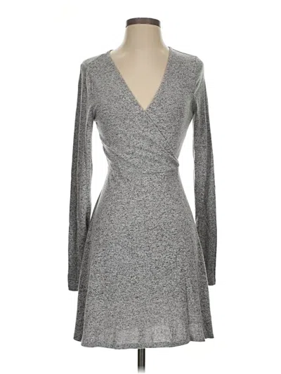 Pre-owned Express Outlet Cocktail Dress In Gray