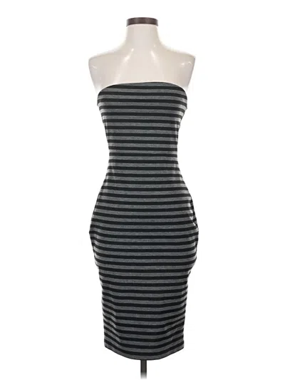 Pre-owned Express Outlet Cocktail Dress In Gray