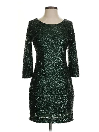 Pre-owned Express Outlet Cocktail Dress In Green