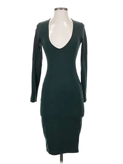 Pre-owned Express Outlet Cocktail Dress In Green