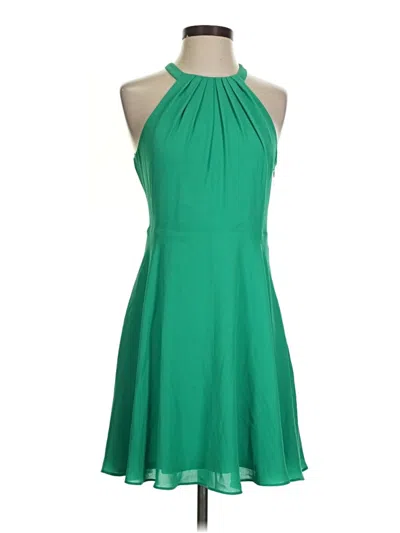Pre-owned Express Outlet Cocktail Dress In Green