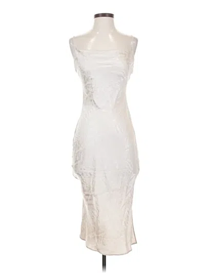 Pre-owned Express Outlet Cocktail Dress In Ivory