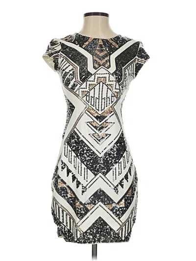 Pre-owned Express Outlet Cocktail Dress In Ivory