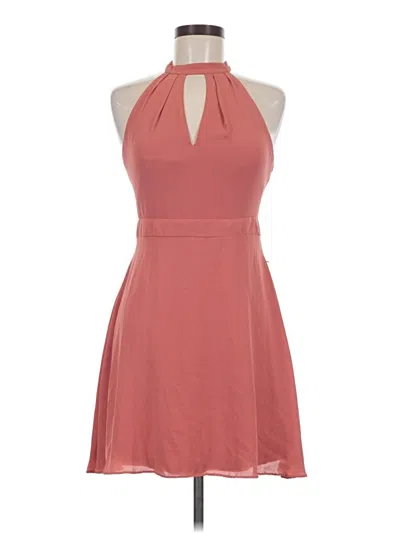 Pre-owned Express Outlet Cocktail Dress In Pink