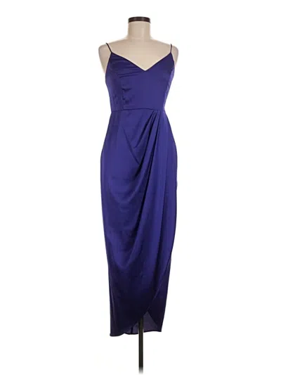 Pre-owned Express Outlet Cocktail Dress In Purple