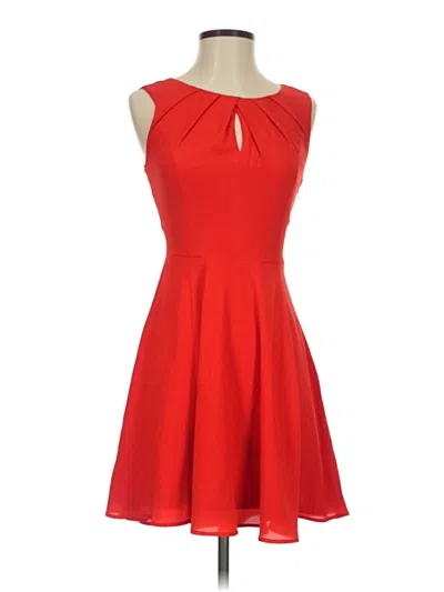 Pre-owned Express Outlet Cocktail Dress In Red