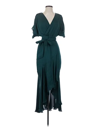 Pre-owned Express Outlet Cocktail Dress In Teal