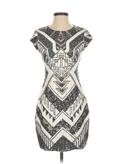 Pre-owned Express Outlet Cocktail Dress In White