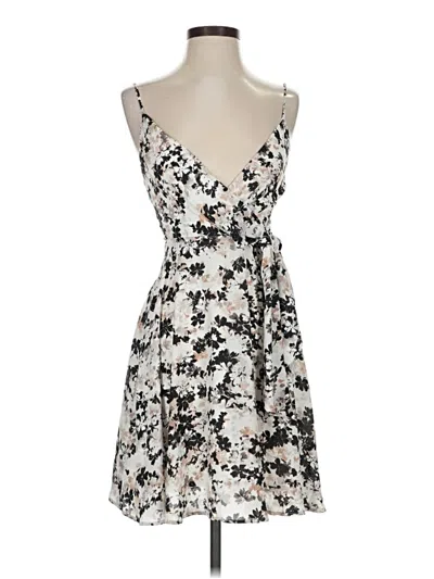 Pre-owned Express Outlet Cocktail Dress In White