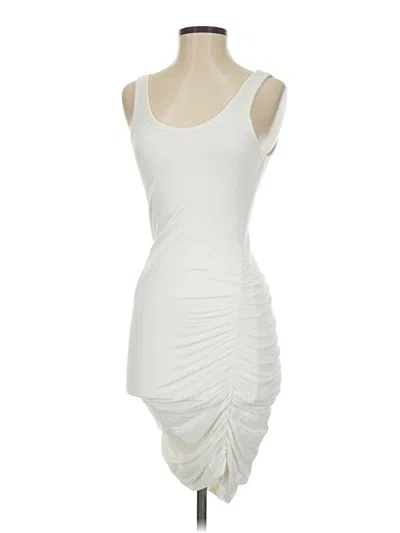 Pre-owned Express Outlet Cocktail Dress In White