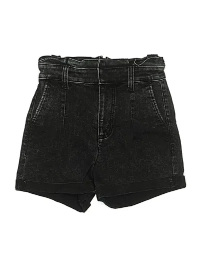 Pre-owned Express Outlet Denim Shorts In Black