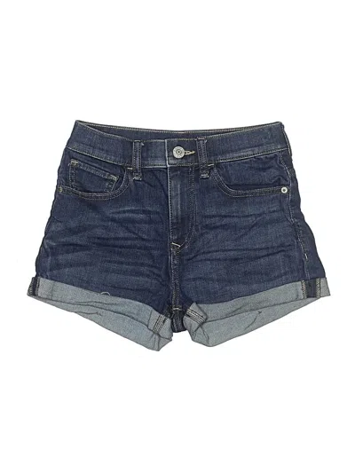 Pre-owned Express Outlet Denim Shorts In Blue