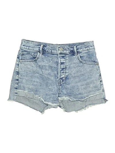 Pre-owned Express Outlet Denim Shorts In Blue