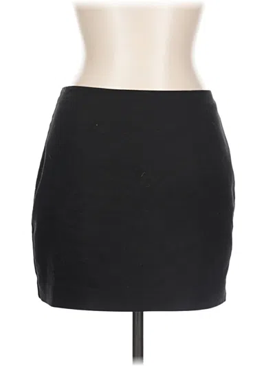 Pre-owned Express Outlet Formal Skirt In Black