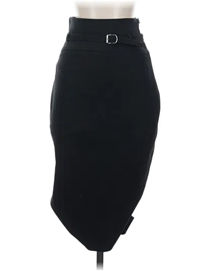 Pre-owned Express Outlet Formal Skirt In Black