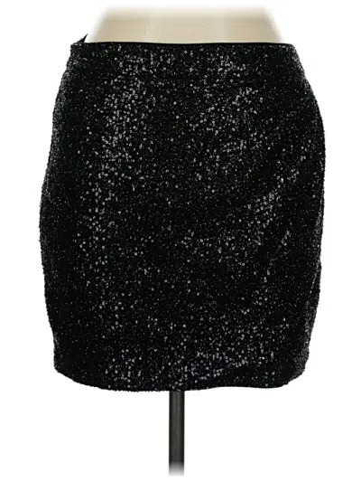 Pre-owned Express Outlet Formal Skirt In Black