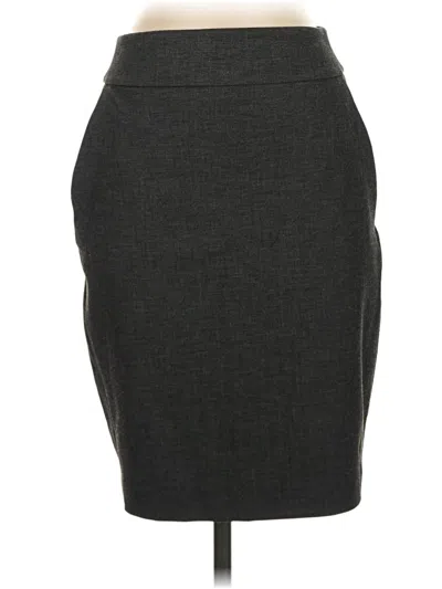 Pre-owned Express Outlet Formal Skirt In Gray