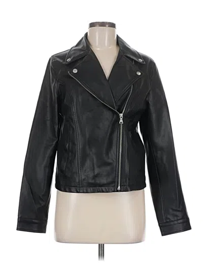 Pre-owned Express Outlet Jacket In Black