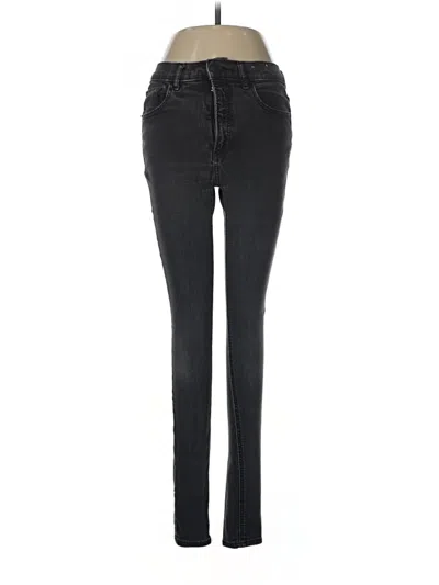 Pre-owned Express Outlet Jeans In Black