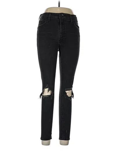Pre-owned Express Outlet Jeans In Black