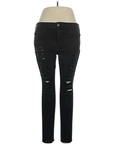 Pre-owned Express Outlet Jeans In Black