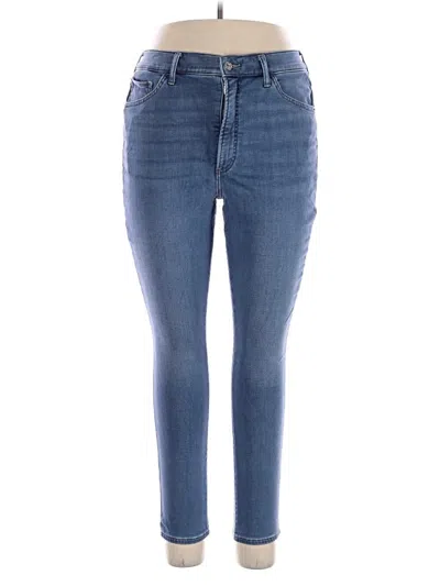 Pre-owned Express Outlet Jeans In Blue