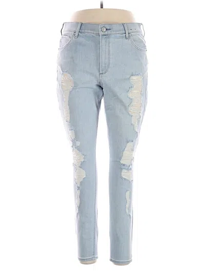 Pre-owned Express Outlet Jeans In Blue