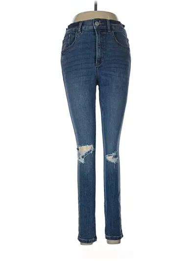Pre-owned Express Outlet Jeans In Blue