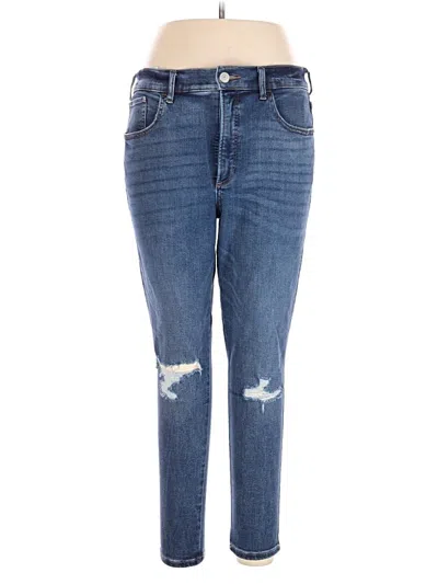 Pre-owned Express Outlet Jeans In Blue