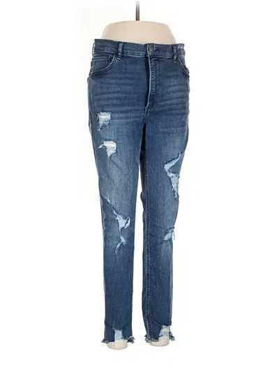 Pre-owned Express Outlet Jeans In Blue