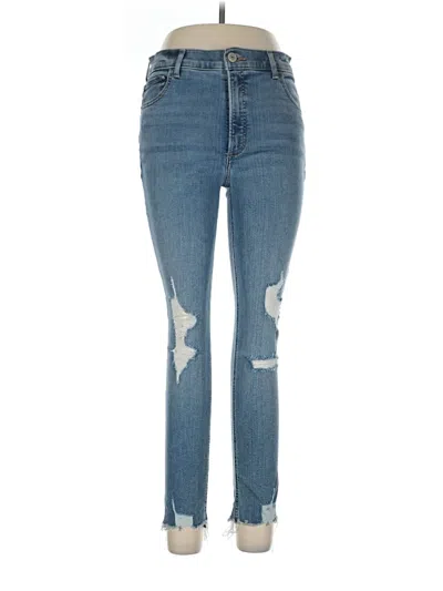Pre-owned Express Outlet Jeans In Blue