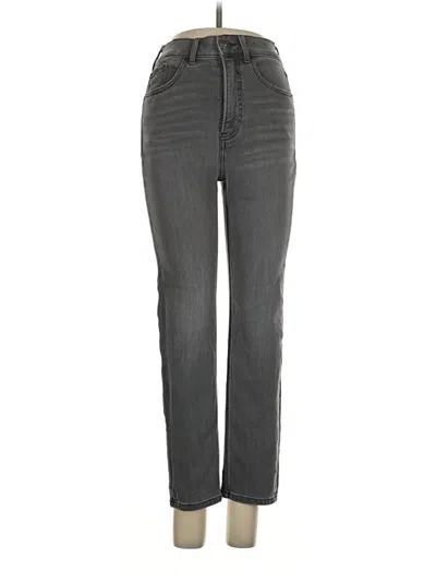 Pre-owned Express Outlet Jeans In Gray