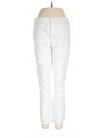 Pre-owned Express Outlet Jeans In Ivory