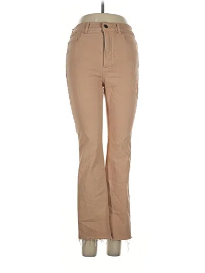 Pre-owned Express Outlet Jeans In Tan