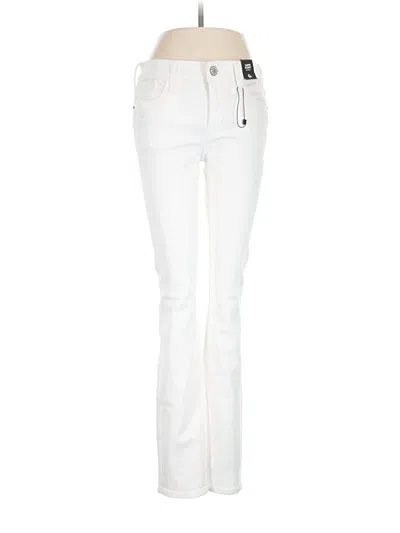 Pre-owned Express Outlet Jeans In White