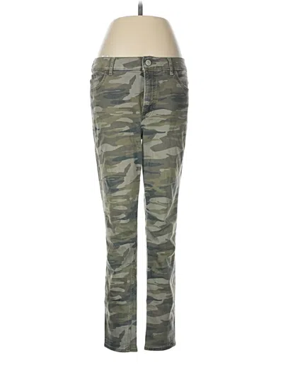 Pre-owned Express Outlet Jeggings In Green