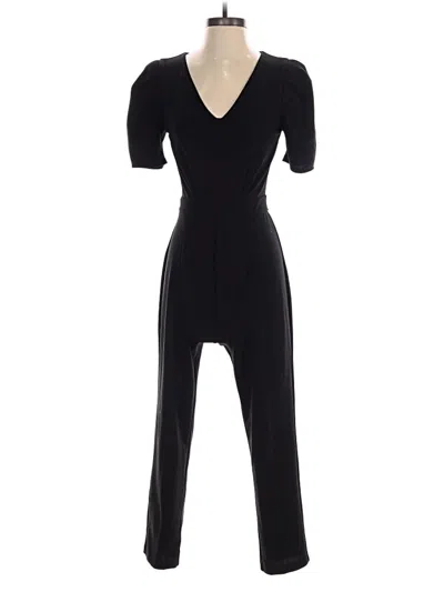 Pre-owned Express Outlet Jumpsuit In Black